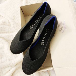 Rothy’s Classic Black The Flat